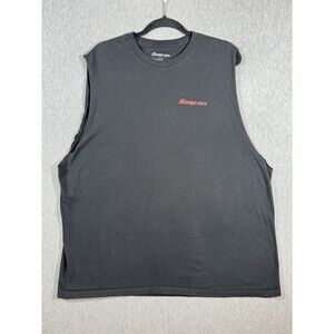 Snap-on Tools Men's 2XL Black Sleeveless T-Shirt Live Wild Ride Free Eagle
